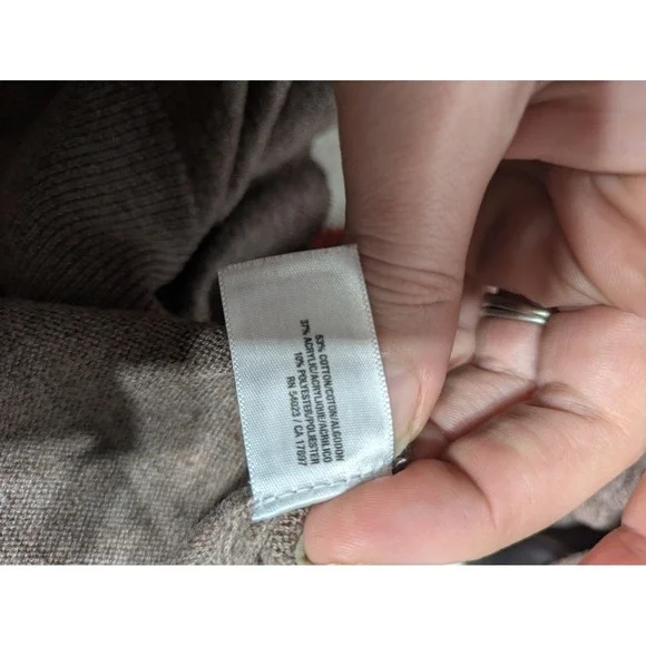 Old Navy Fox Sweater Blogger Fav Women's Small Brown Softest Crew Neck Knit Top‎ - Picture 7 of 13